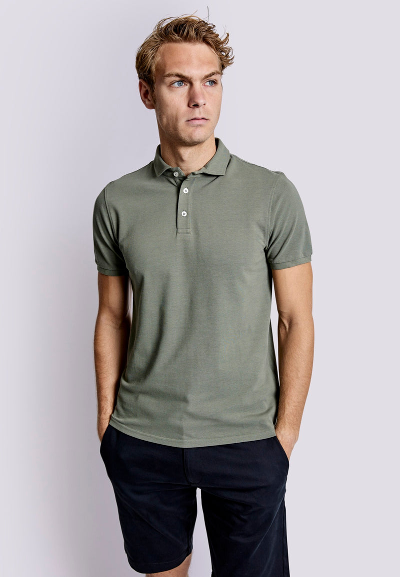 BS Monir Regular Fit Polo Shirt - Green