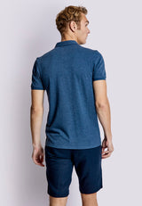 BS Monir Regular Fit Polo Shirt - Ocean