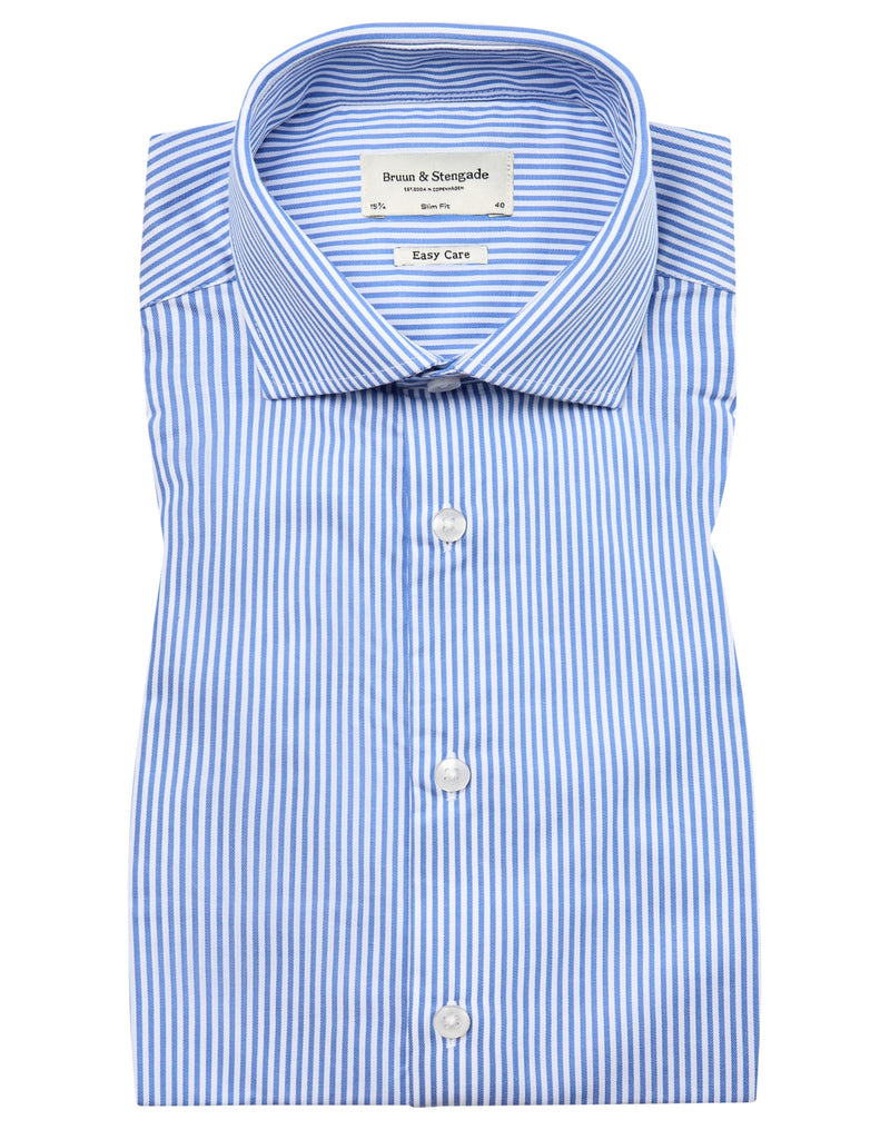 BS Vaughn Slim Fit Shirt - Blue/White