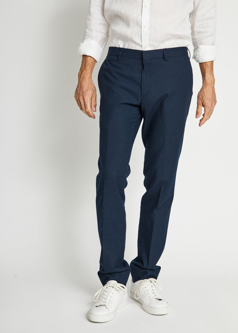 BS Pollino Classic Fit Suit Pants - Navy