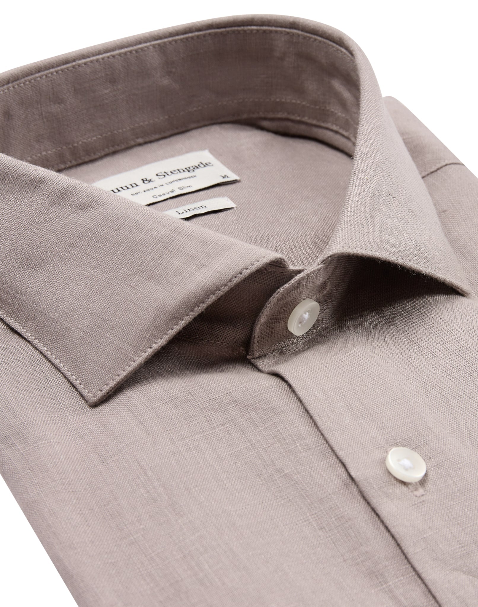 BS Sevilla Casual Slim Fit Skjorte - Clay