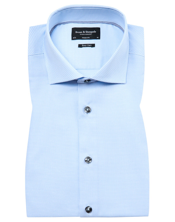 BS Xabi Modern Fit Shirt - Light Blue