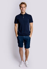 BS Monir Regular Fit Polo Shirt - Navy