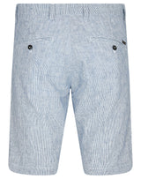 BS Isai Regular Fit Shorts - Navy/White