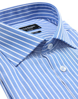 BS Fessor Modern Fit Shirt - Blue/White