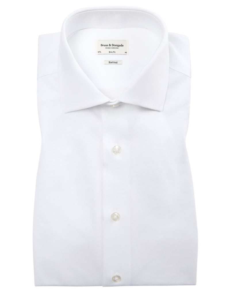 BS Miller Slim Fit Shirt - White