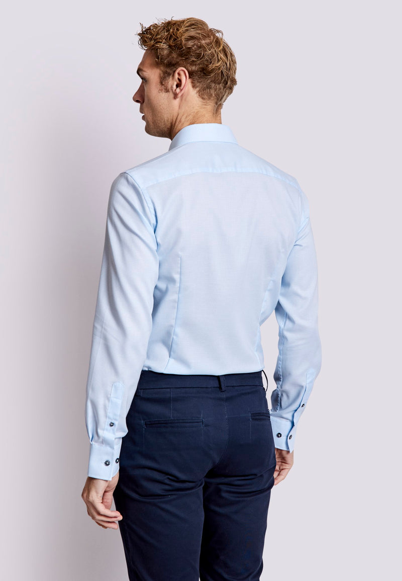 BS Xabi Modern Fit Shirt - Light Blue