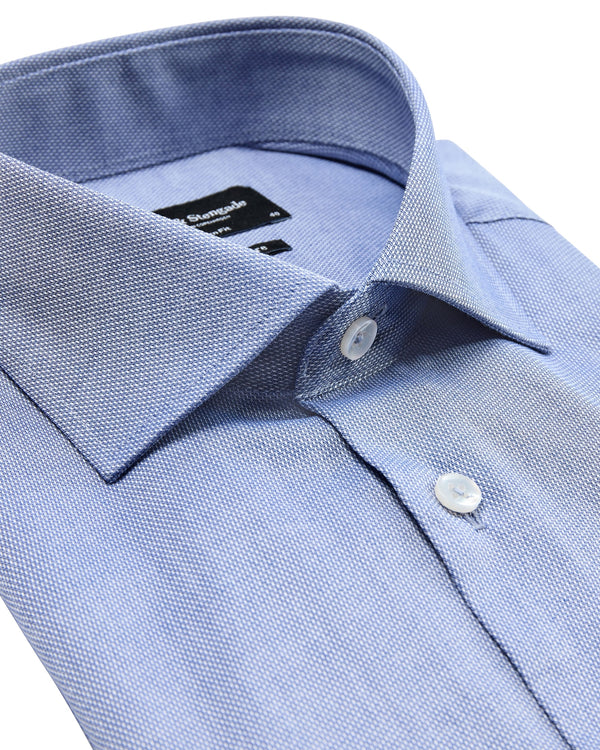 BS Pirlo Modern Fit Shirt - Blue