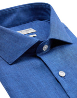 BS Sevilla Casual Slim Fit Shirt - Blue