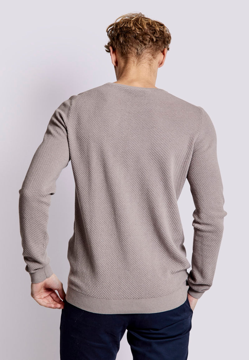 BS Hebert Regular Fit Knitwear - Clay