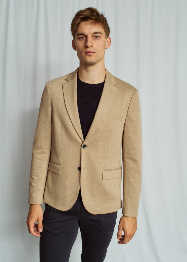 BS Marne Classic Fit Blazer - Sand