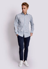 BS Crespo Modern Fit Shirt - Light Blue