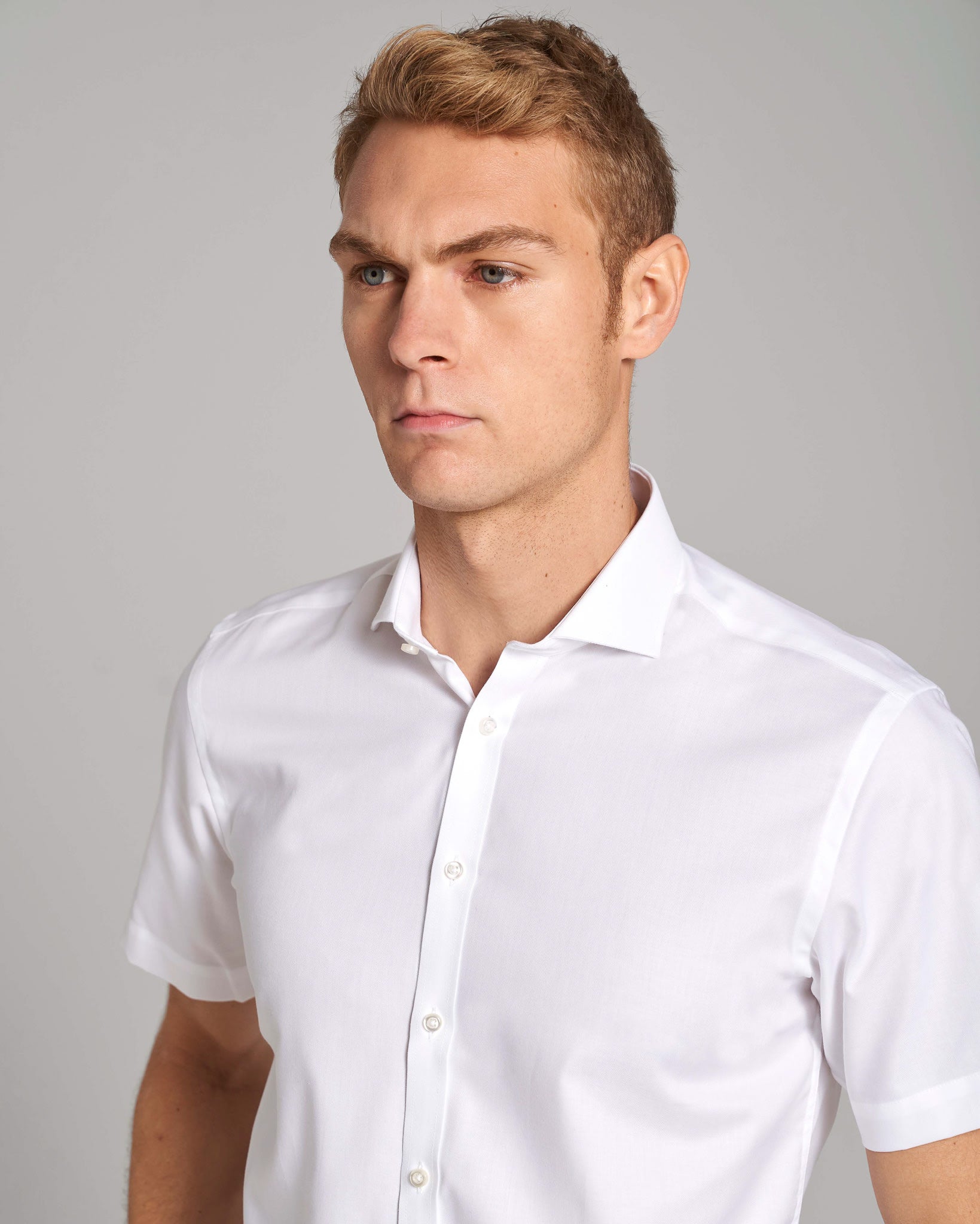 BS Willis Modern Fit Skjorte - White