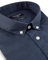 BS Kochi Slim Fit Hør Skjorte Navy