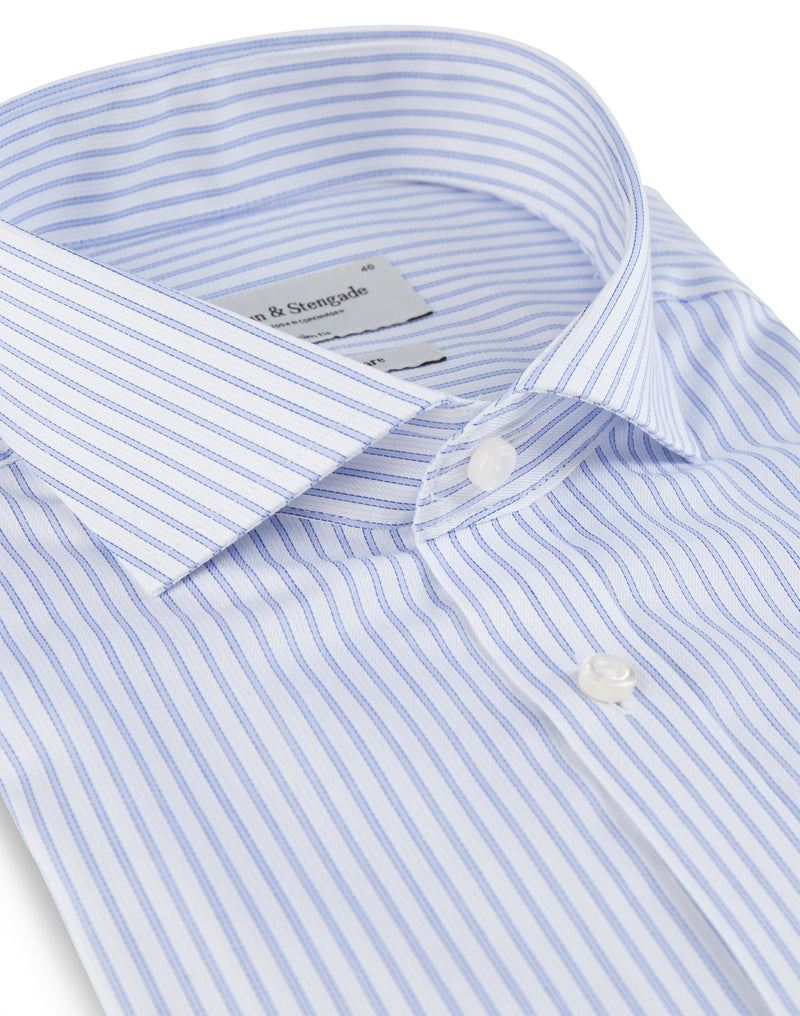 BS Carlson Slim Fit Skjorte Hvid