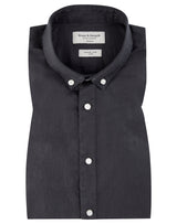 BS Kochi Modern Fit Hør Skjorte Sort