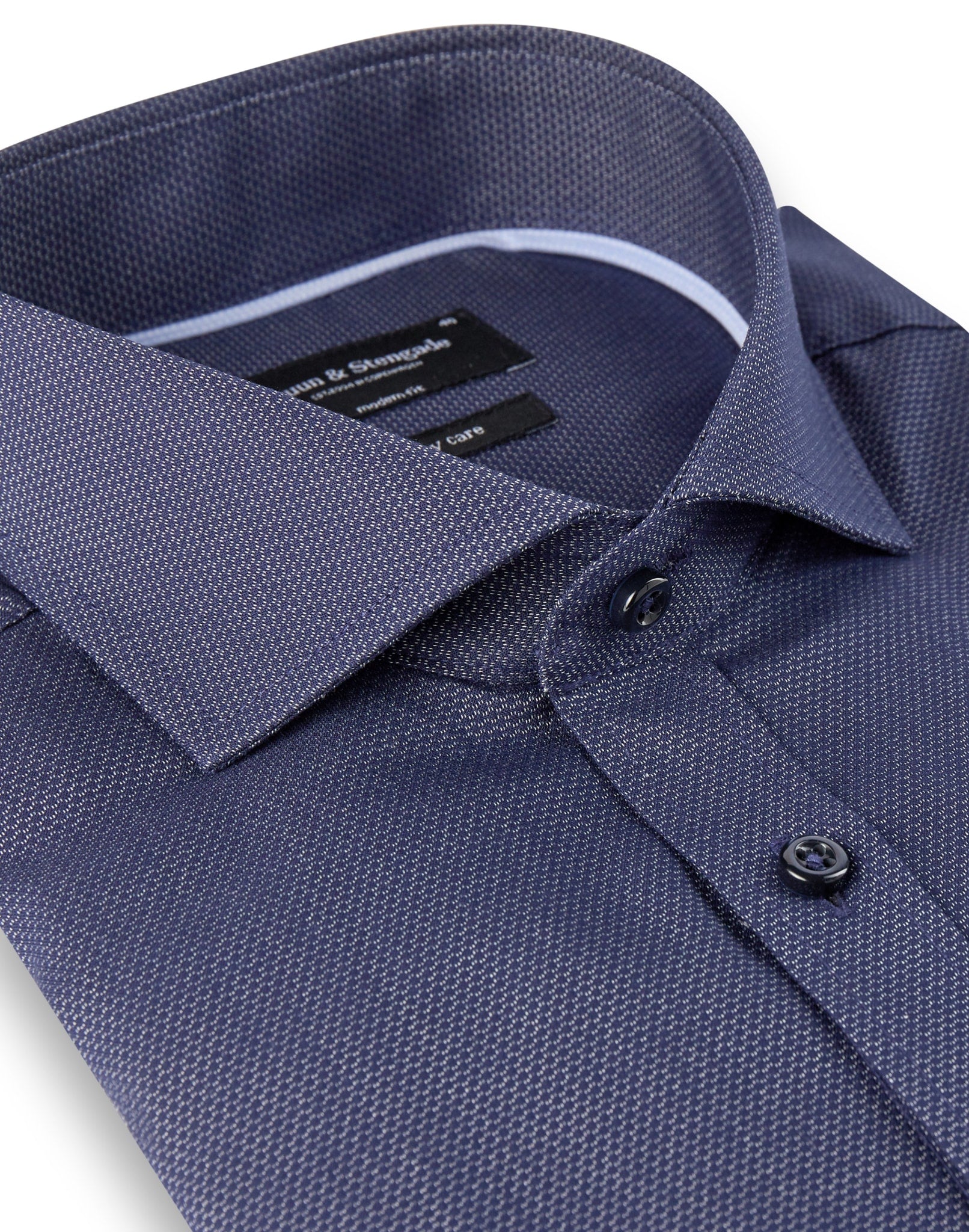 BS Matteo Modern Fit Skjorte Navy - Navy