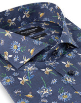 BS Virgil Modern Fit Skjorte Navy