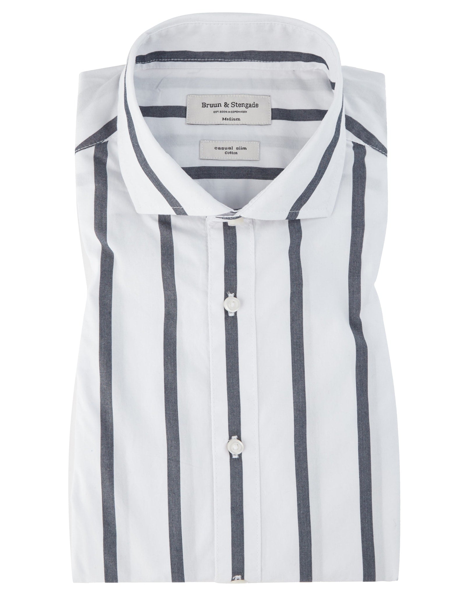 BS Sukumo Slim Fit Skjorte - White