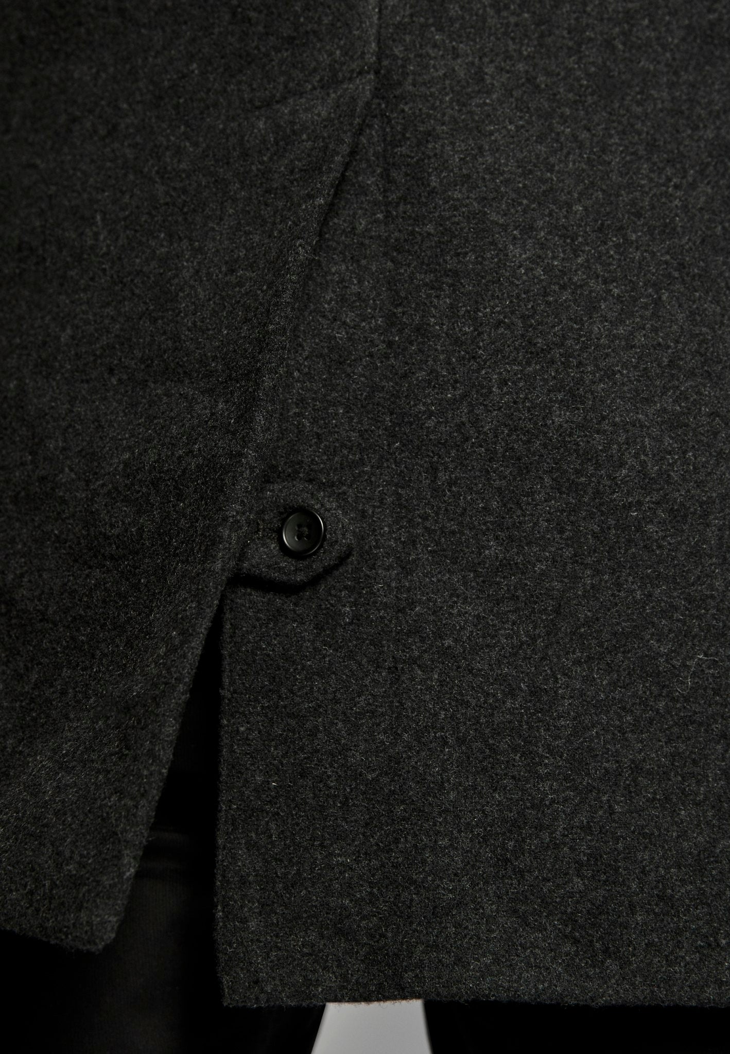 BS Ontario slim fit Frakke - Charcoal