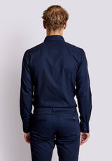BS Falcao Modern Fit Shirt - Navy