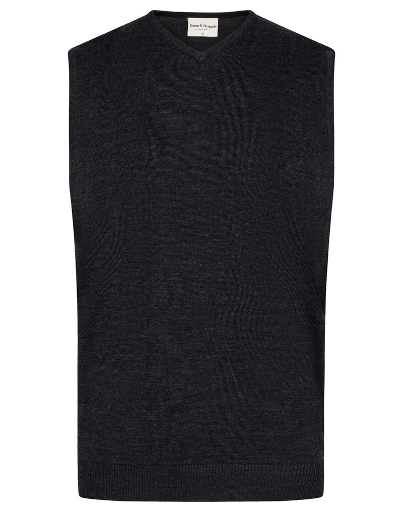 BS Merkur Regular Fit Knitwear - Charcoal