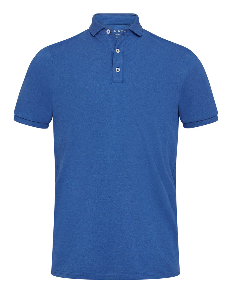BS Monir Regular Fit Polo Shirt - Dark Blue