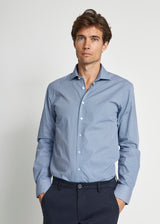 BS Manning Slim Fit Shirt - Dark Blue