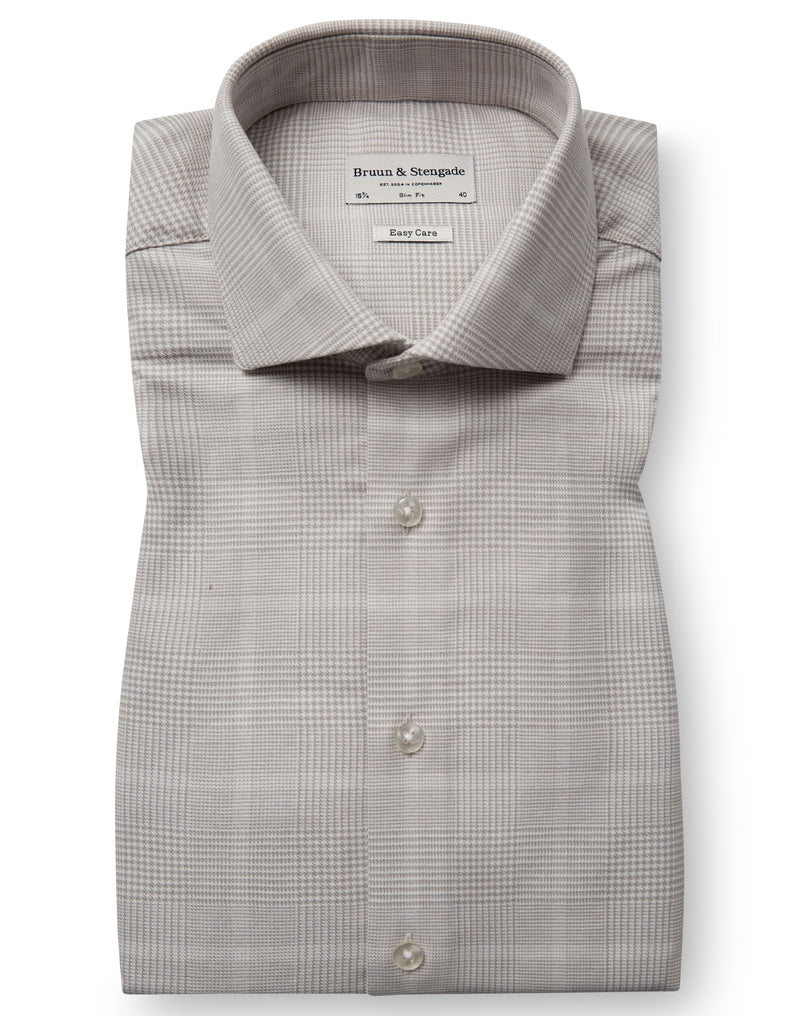 BS Mahomes Slim Fit Shirt - Sand