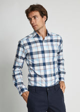 BS Watt Slim Fit Shirt - Blue