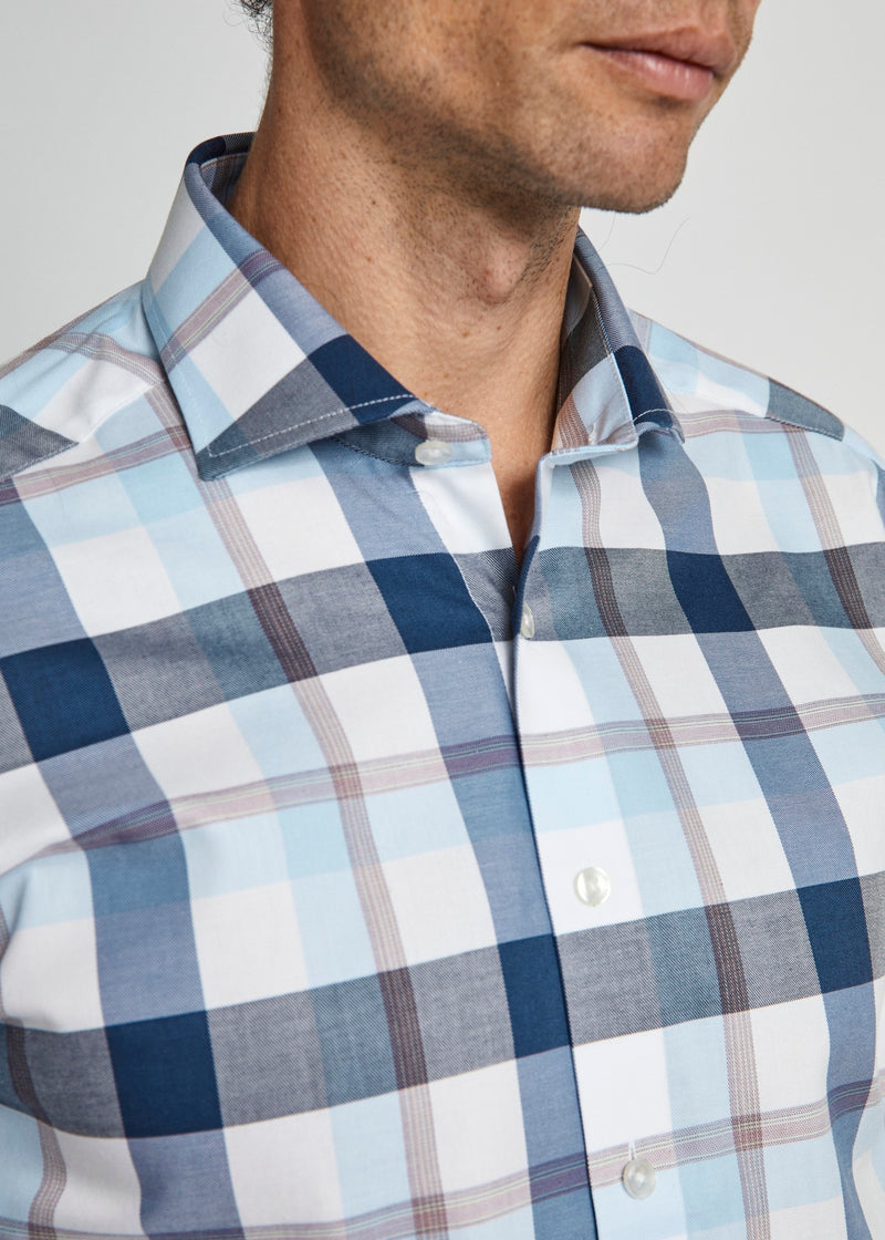 BS Watt Slim Fit Shirt - Blue