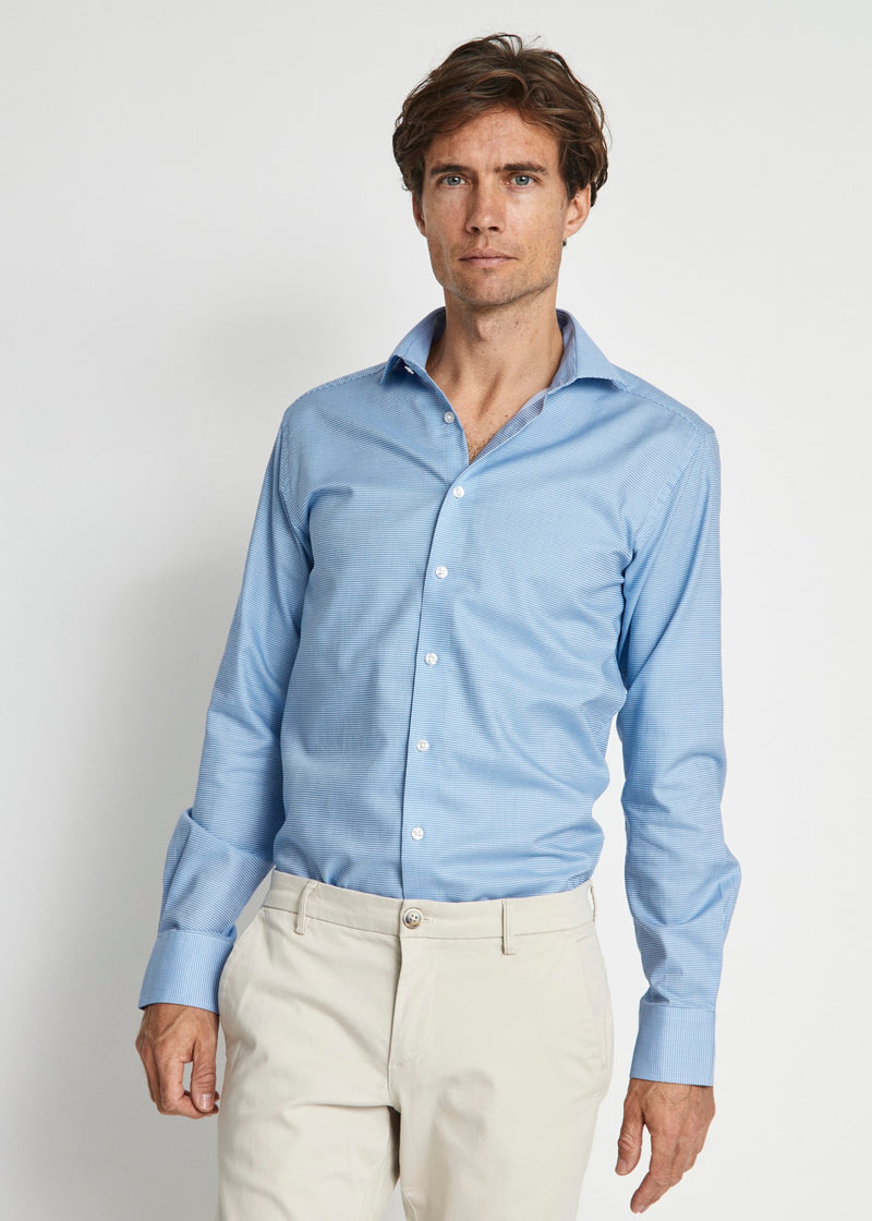 BS Young Slim Fit Shirt - Blue