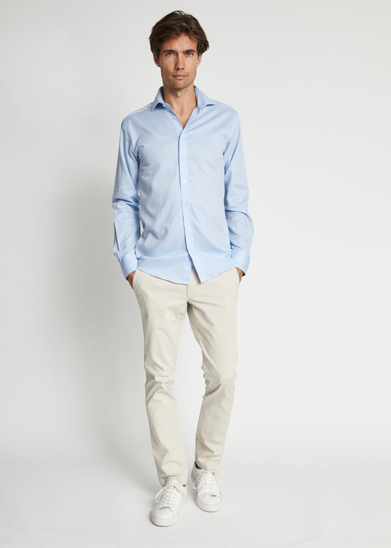 BS Lamar Modern Fit Shirt - Light Blue