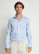 BS Lamar Modern Fit Shirt - Light Blue