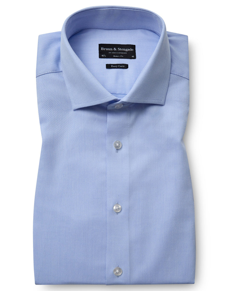 BS Lamar Modern Fit Shirt - Light Blue