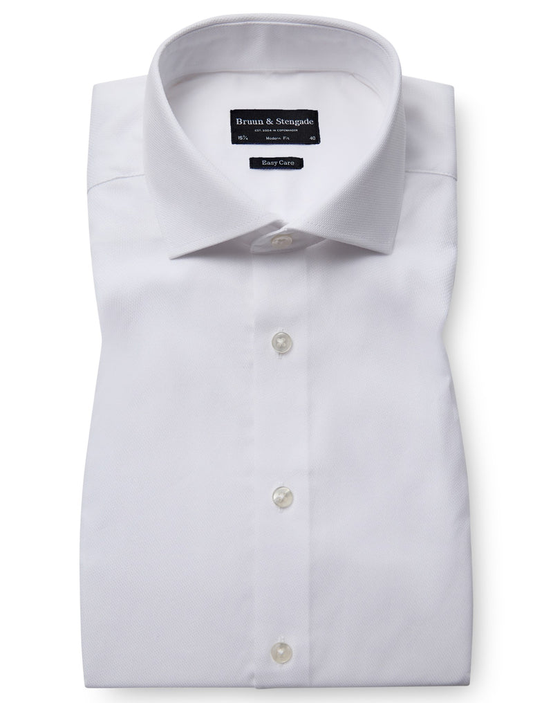 BS Vick Modern Fit Shirt - White