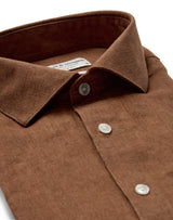 BS Perth Casual Slim Fit Shirt - Toffee