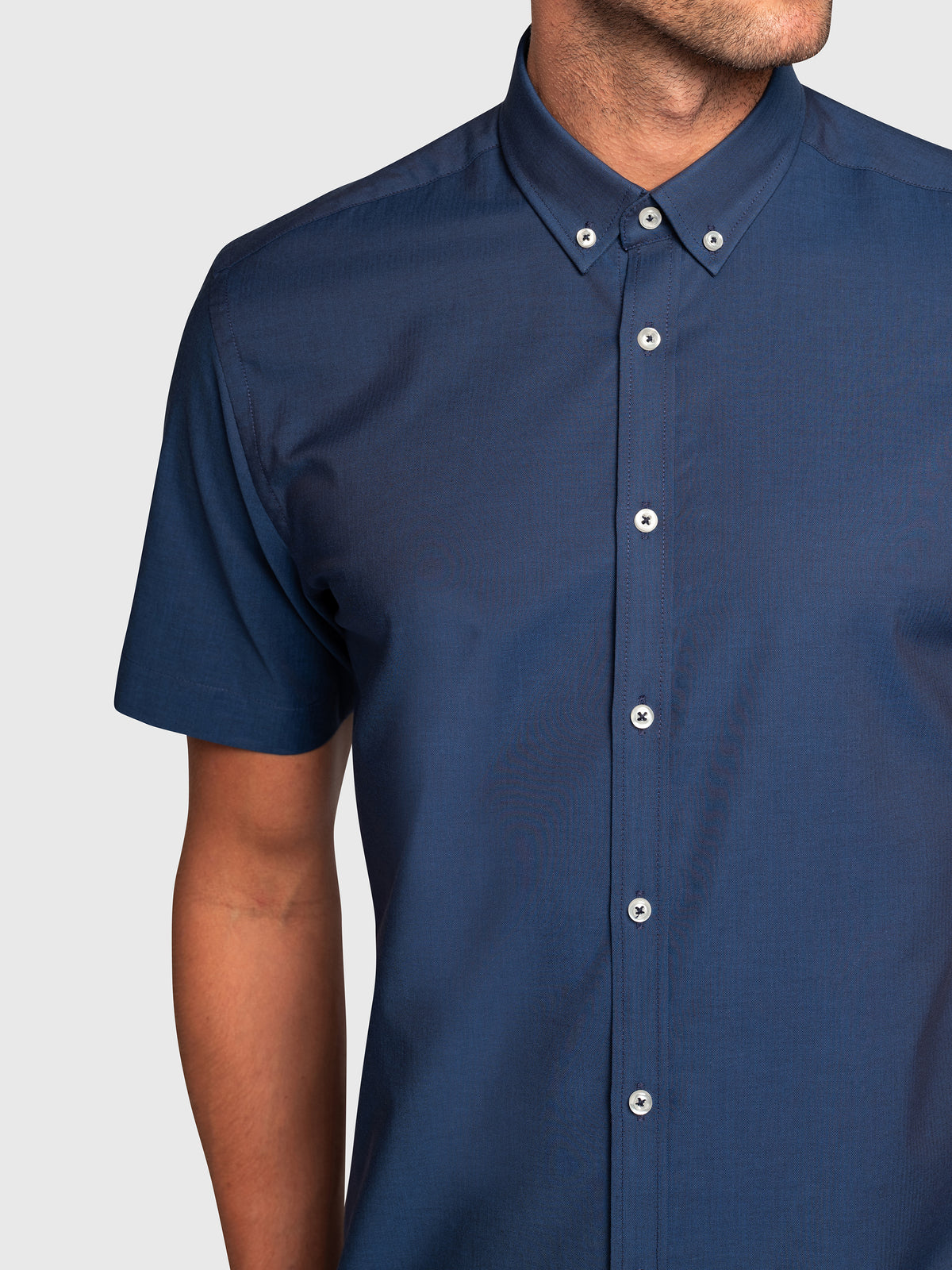 BS Kenneth Modern Fit Skjorte Dark Blue