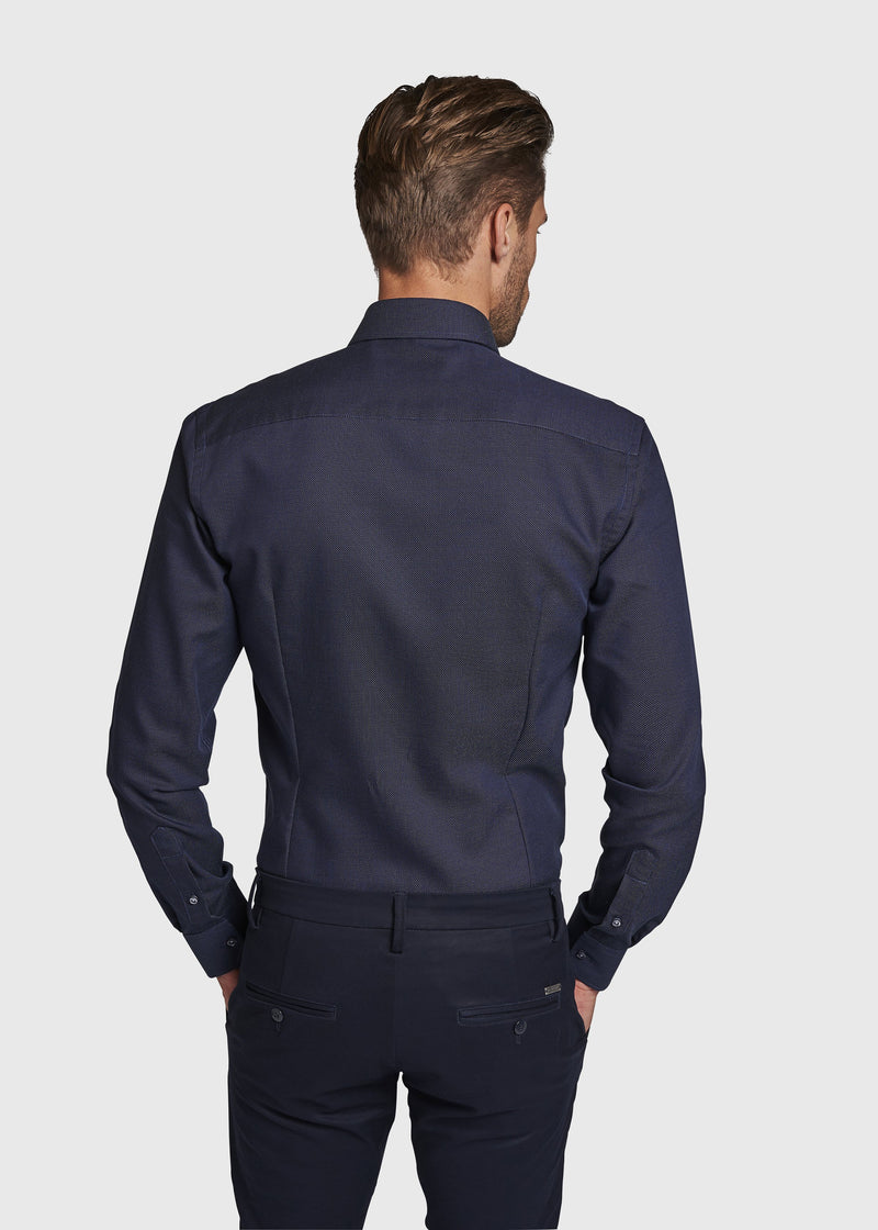 BS Logan Modern Fit Skjorte Navy