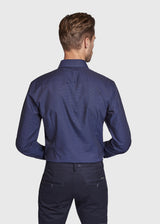 BS Owen Slim Fit Skjorte Navy