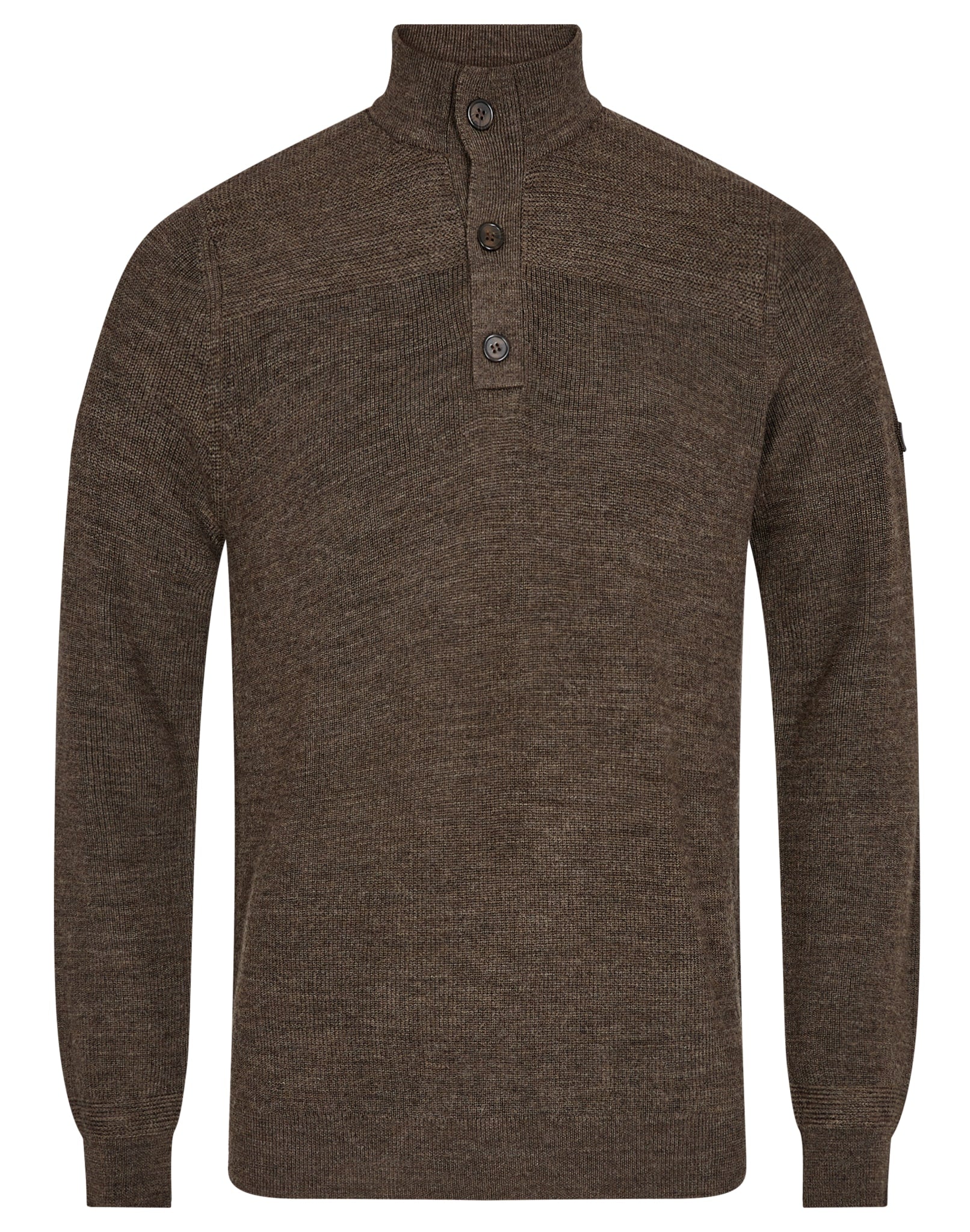 BS Elliot regular fit Strik - Brown