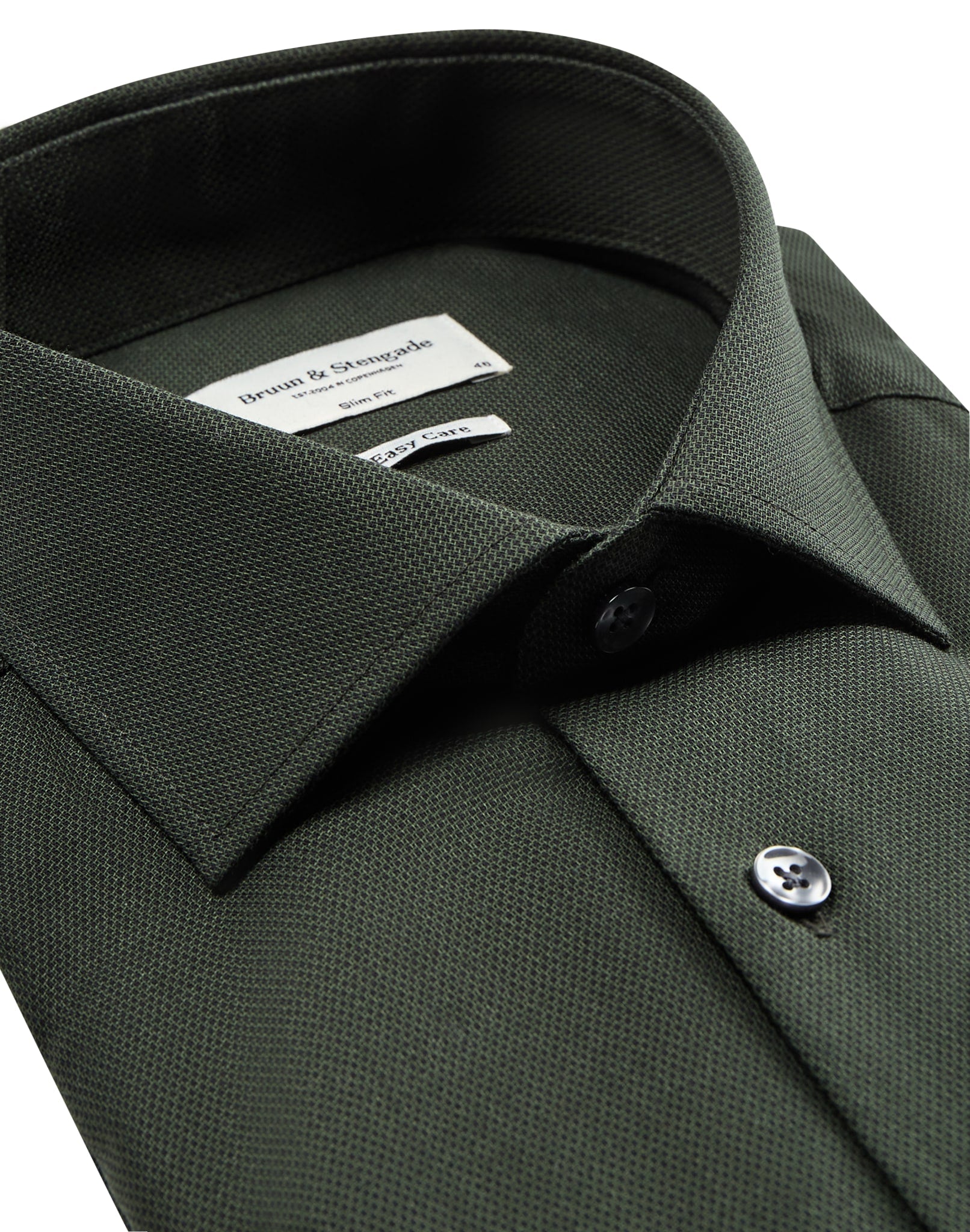 BS Hanna slim fit Skjorte - Green