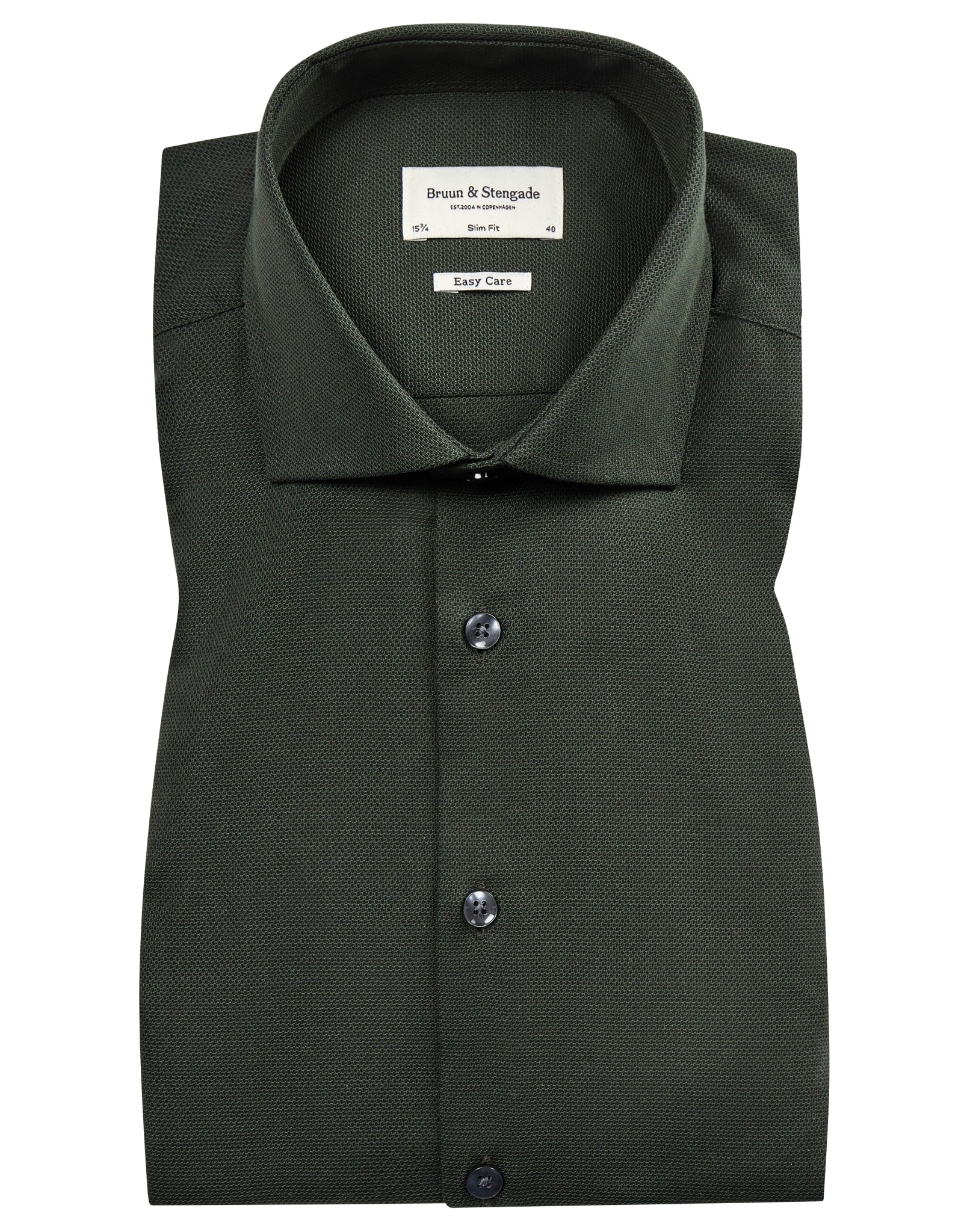 BS Hanna slim fit Skjorte - Green