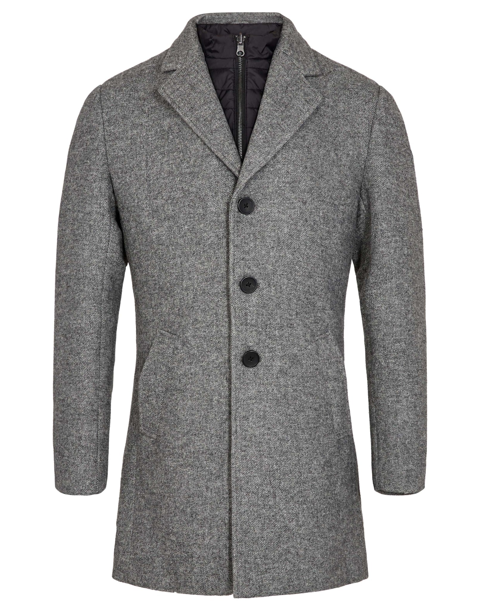 BS Kingston slim fit Frakke - Grey