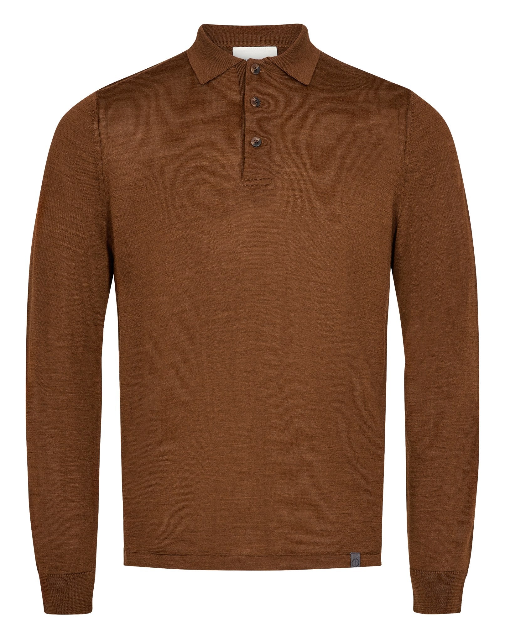 BS Loui regular fit Strik - Tobacco