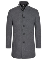 BS Ontario slim fit coat - Grey