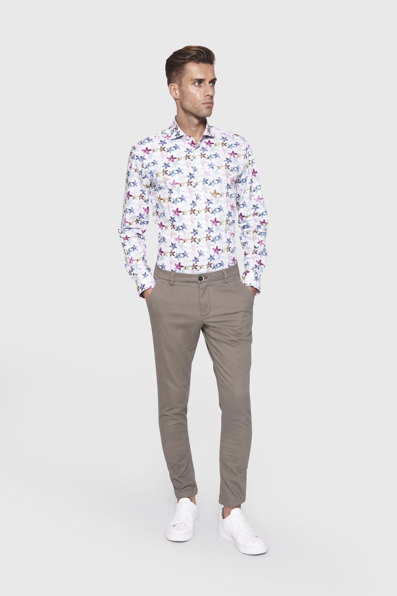 BS Barney Slim Fit Chinos Sand