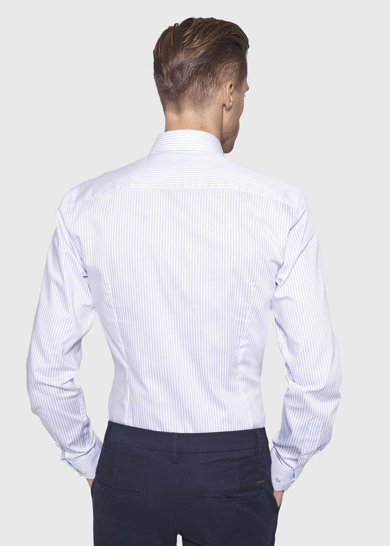 BS Carlson Slim Fit Skjorte Hvid