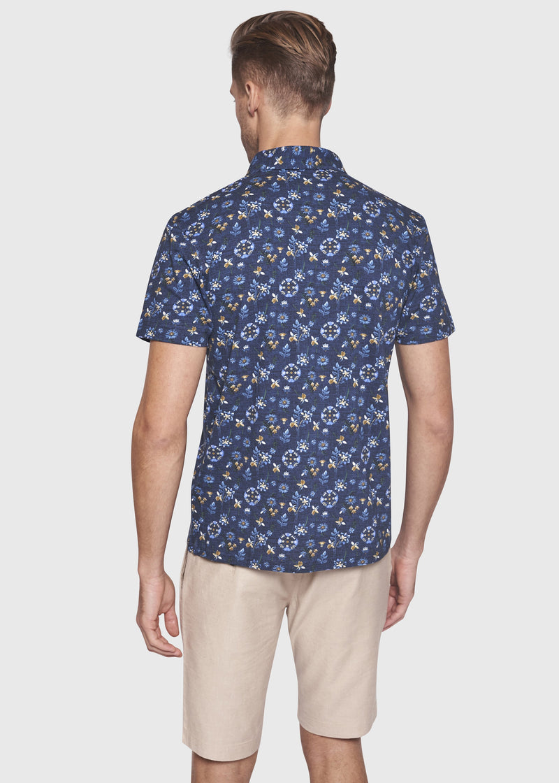 BS Chintu Regular Fit Polo Mørkeblå