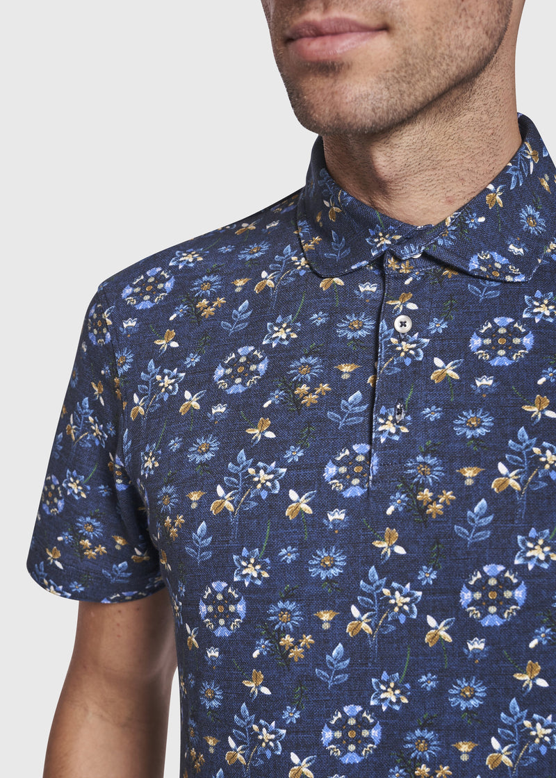 BS Chintu Regular Fit Polo Mørkeblå